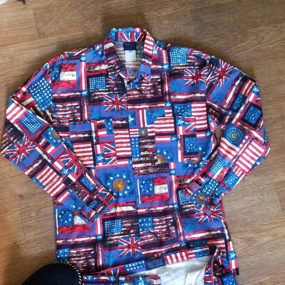Vintage Versace Jean's couture mens outfit